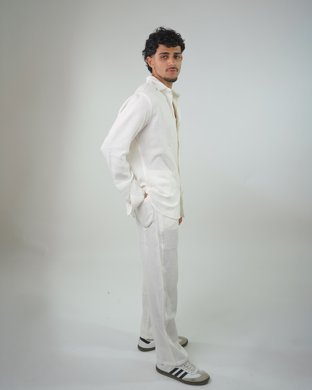 Luxury Linen Textured Casual Set