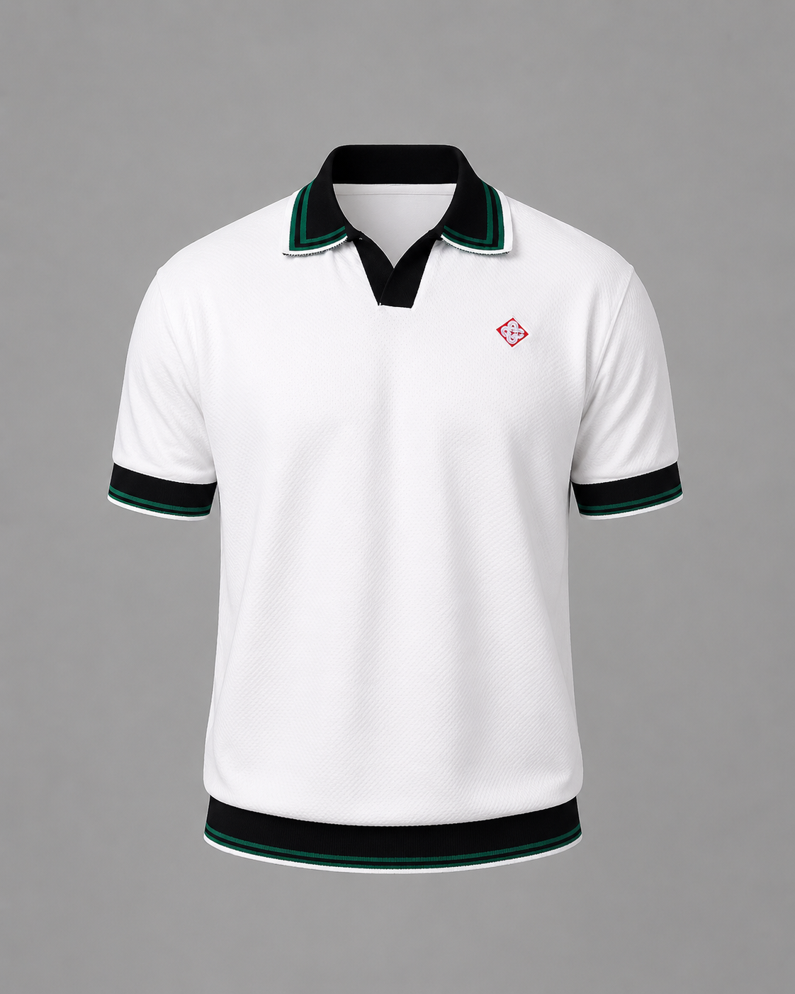 Knitted Polo Shirt