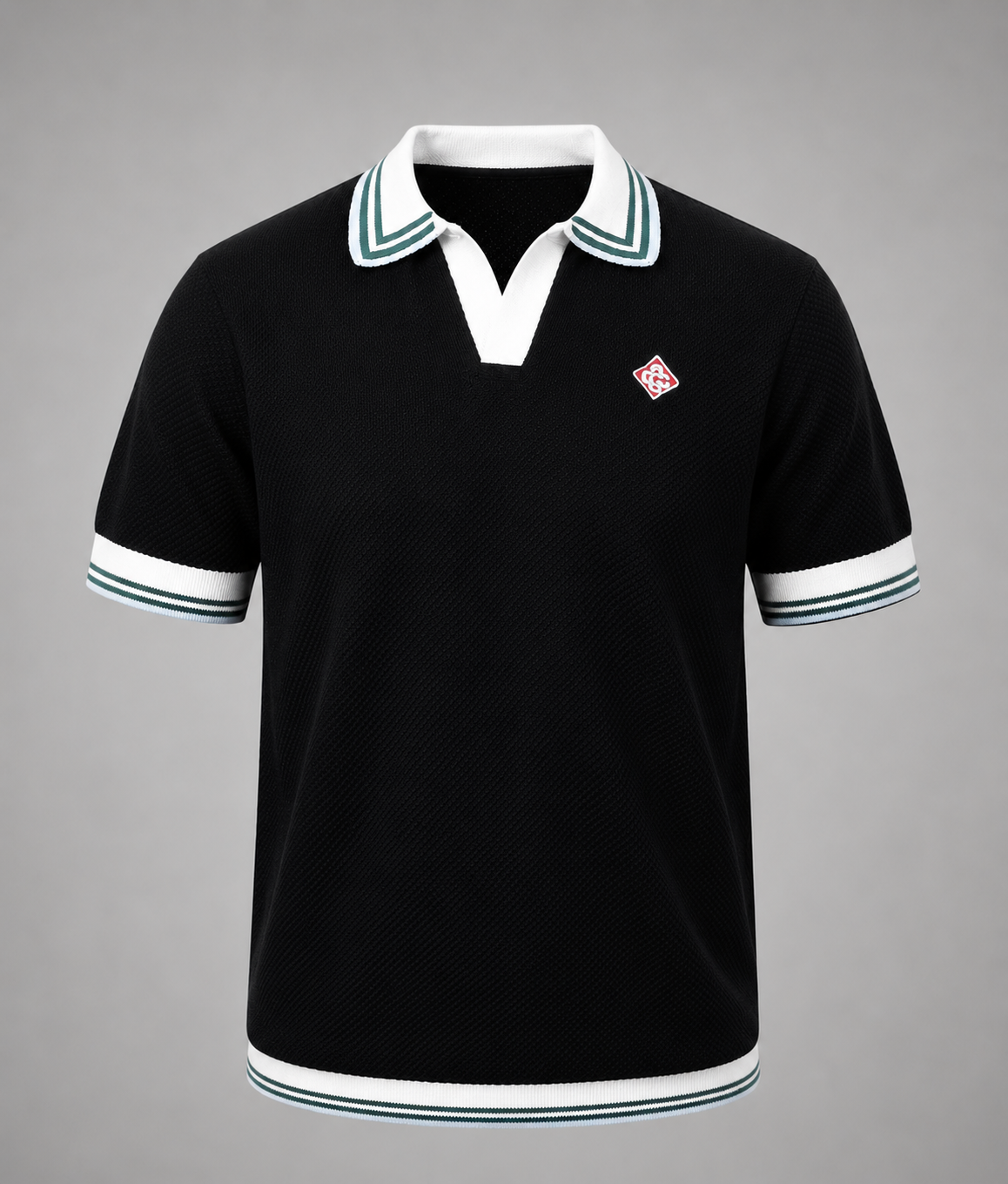 Knitted Polo Shirt