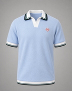 Knitted Polo Shirt