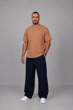 Essential basic t-shirt with stylish seam detail