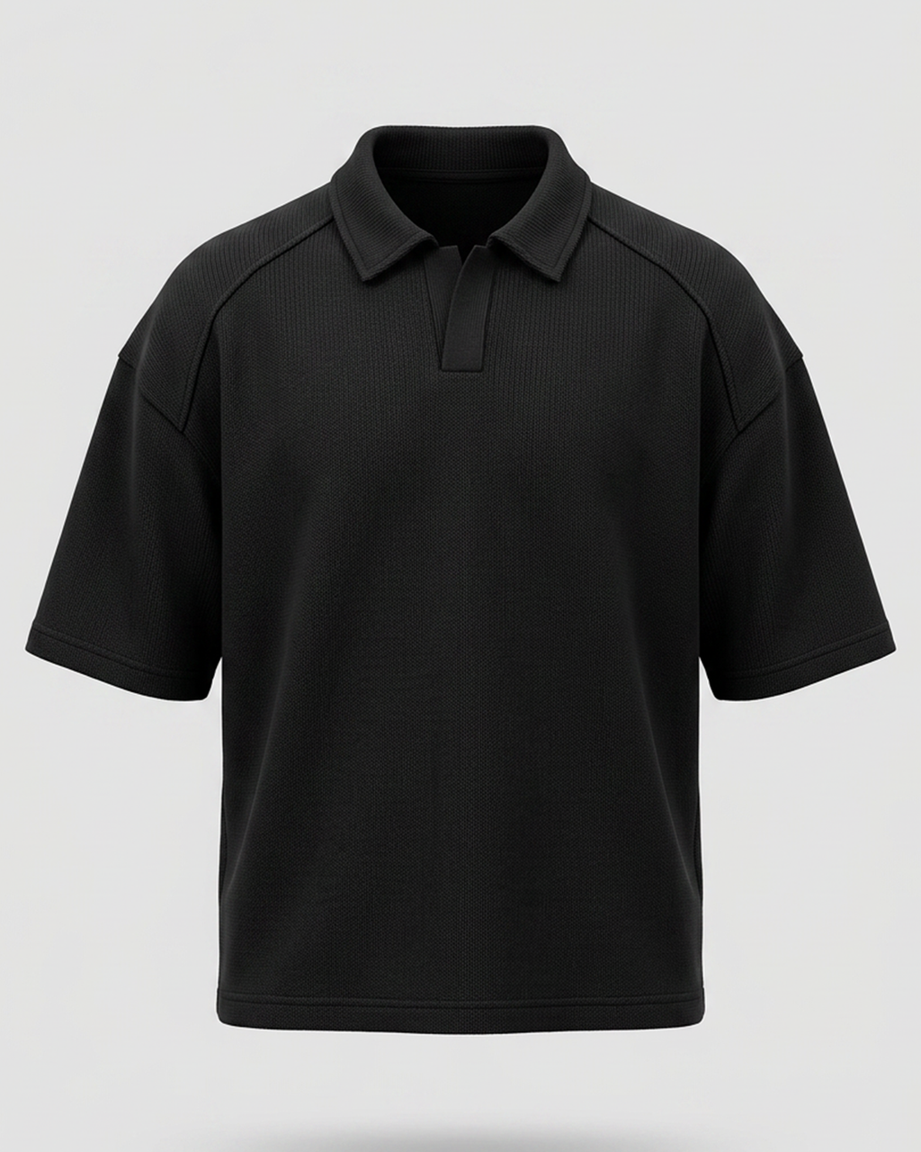 Boxy fit polo shirt