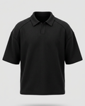 Boxy fit polo shirt
