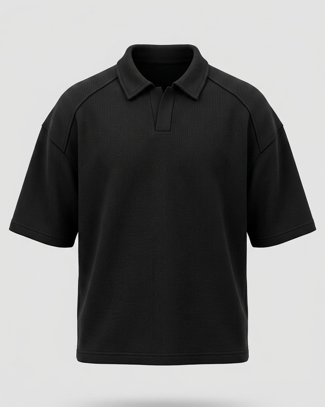 Boxy fit polo shirt