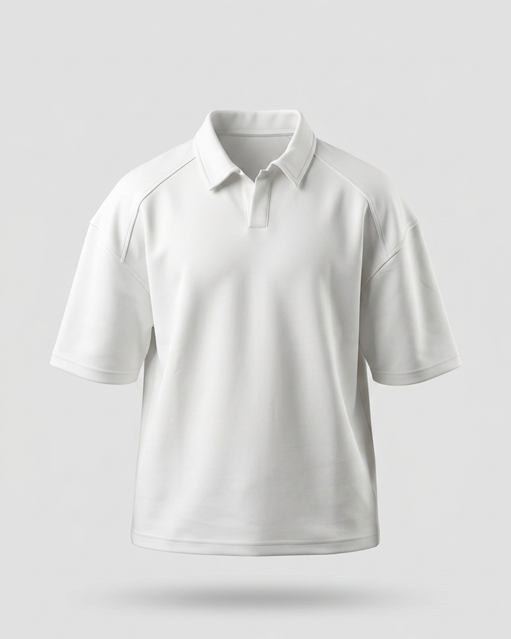 Boxy fit polo shirt