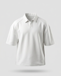 Boxy fit polo shirt
