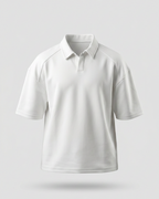 Boxy fit polo shirt