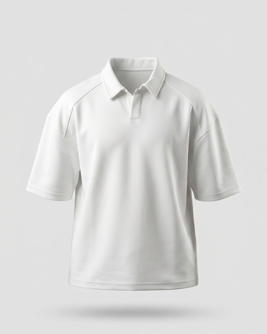 Boxy fit polo shirt