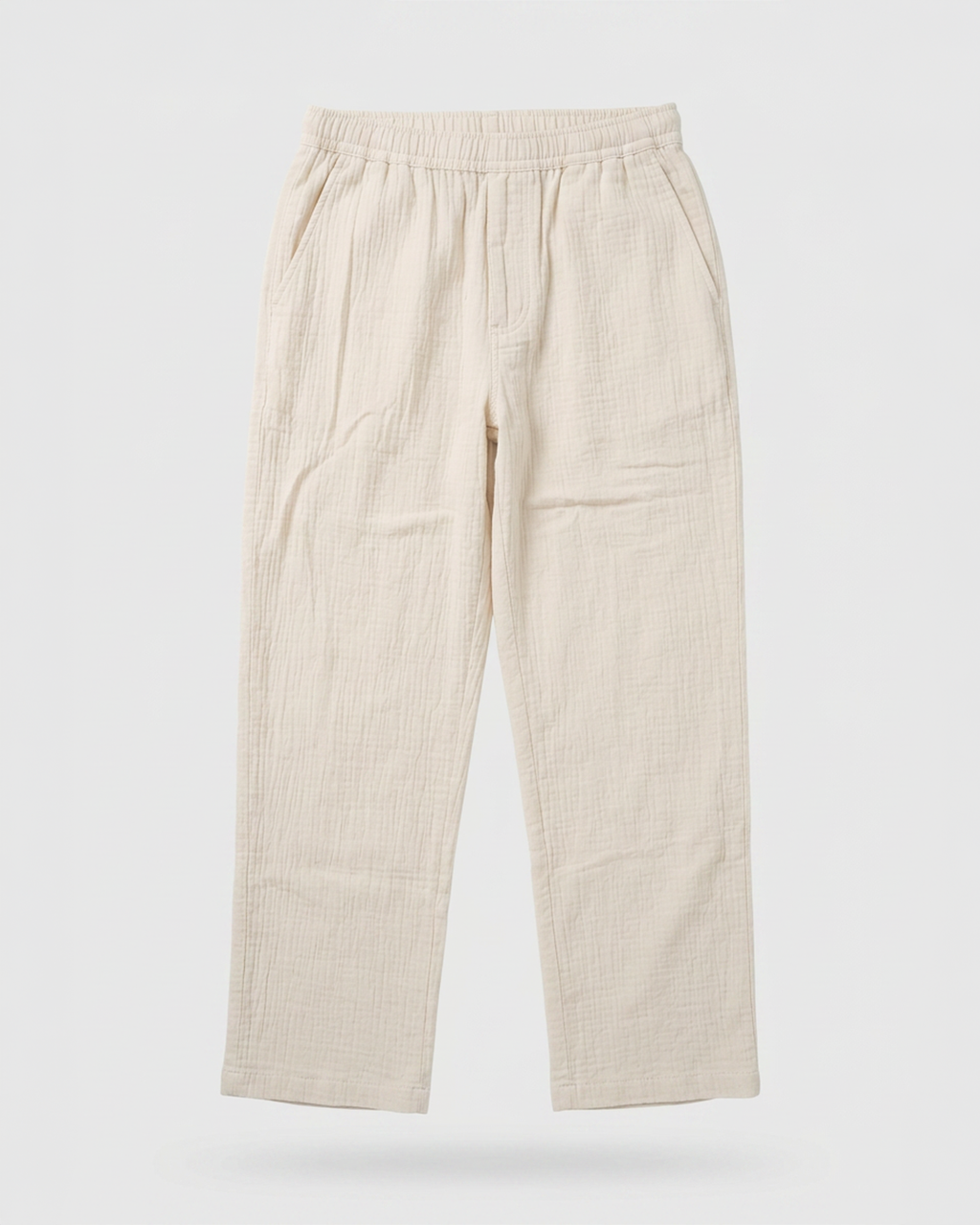 Light Luxury Linen Textured Casual Set (2pcs)