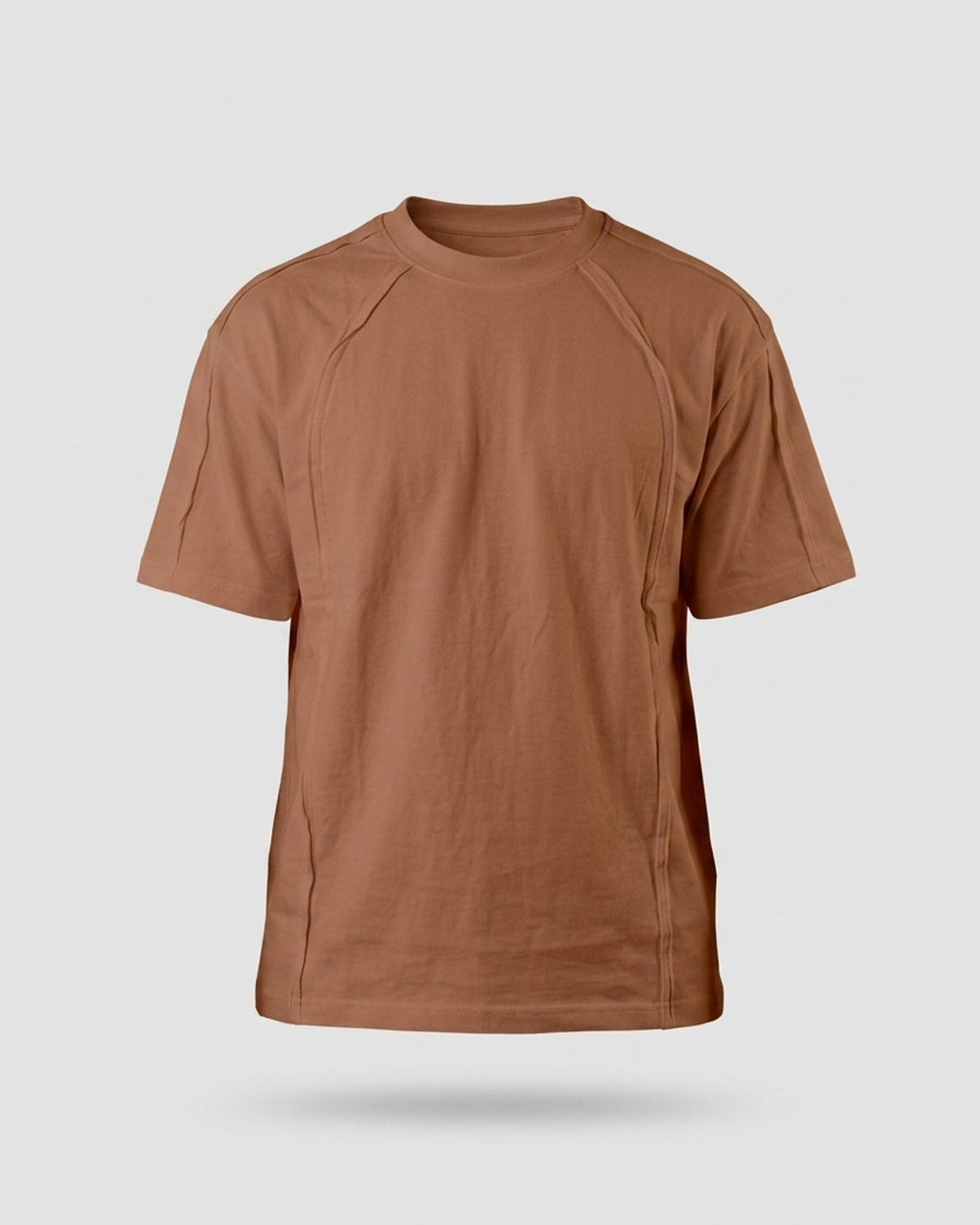 Essential basic t-shirt with stylish seam detail