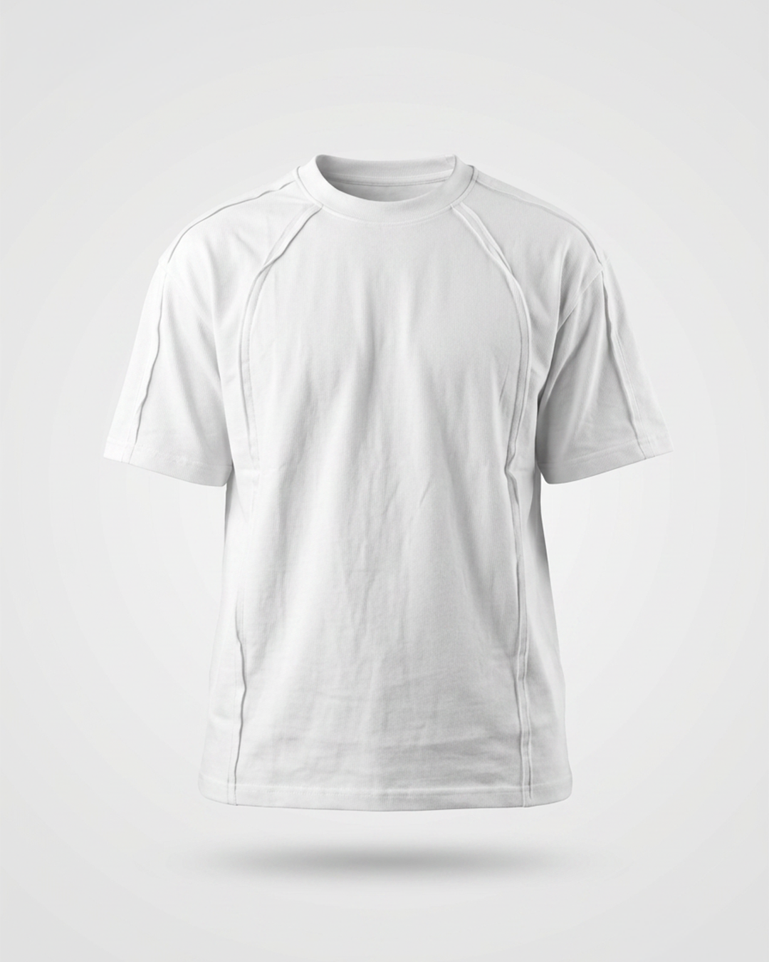 Essential basic t-shirt with stylish seam detail