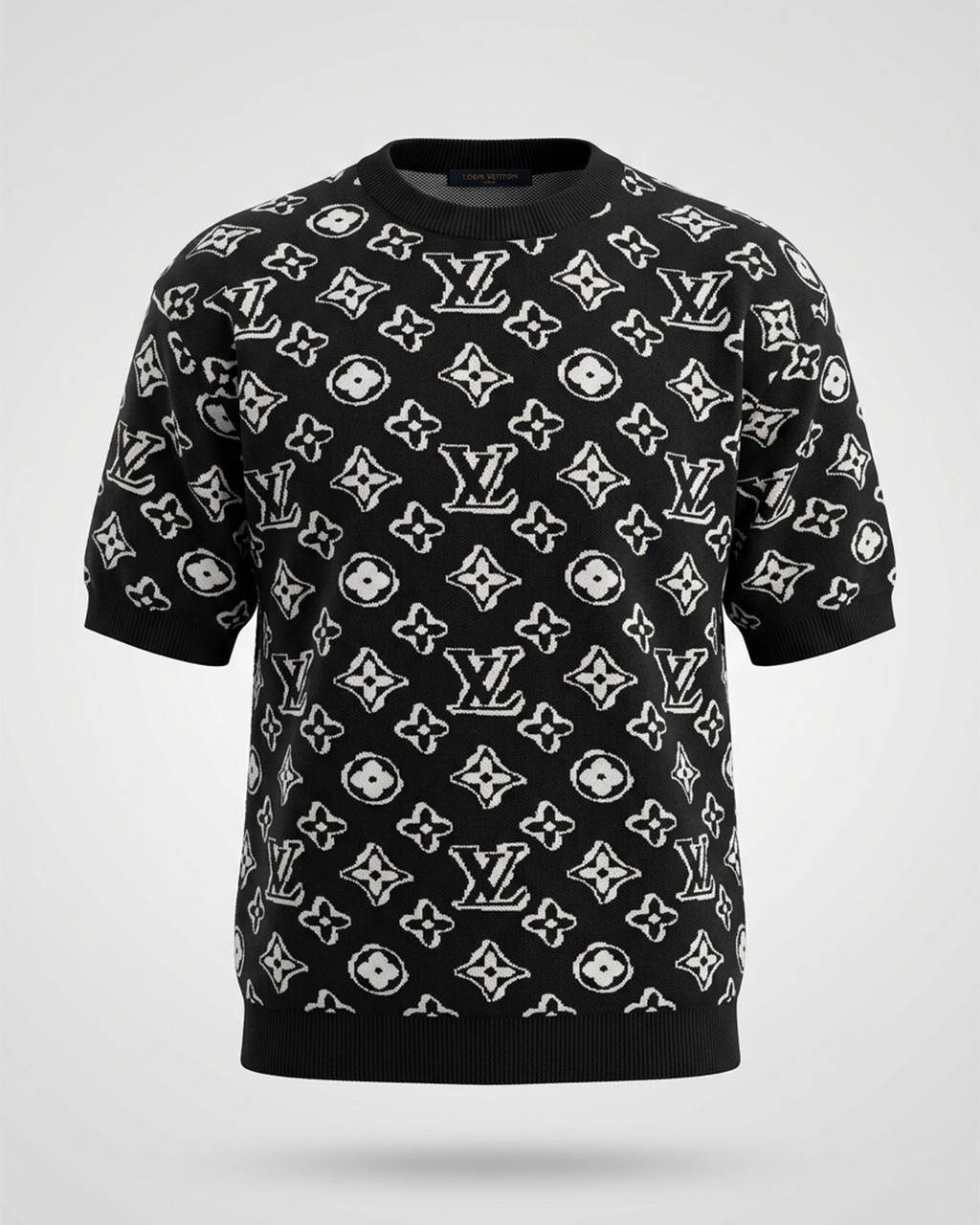 Louis Vuitton Crewneck Knitted T-shirt
