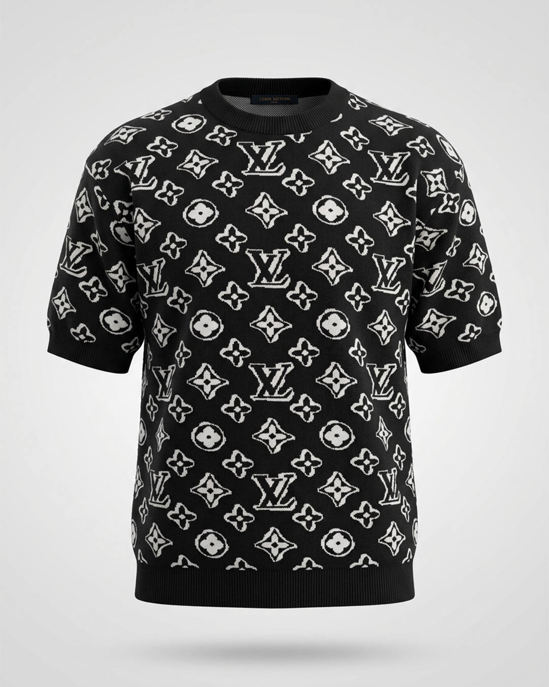 Louis Vuitton Crewneck Knitted T-shirt
