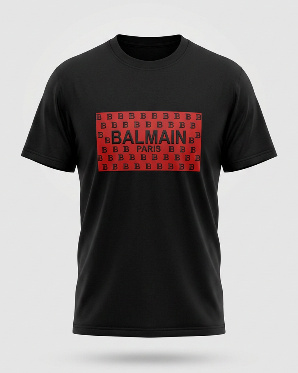 BALMAIN premium embroidered logo t-shirt