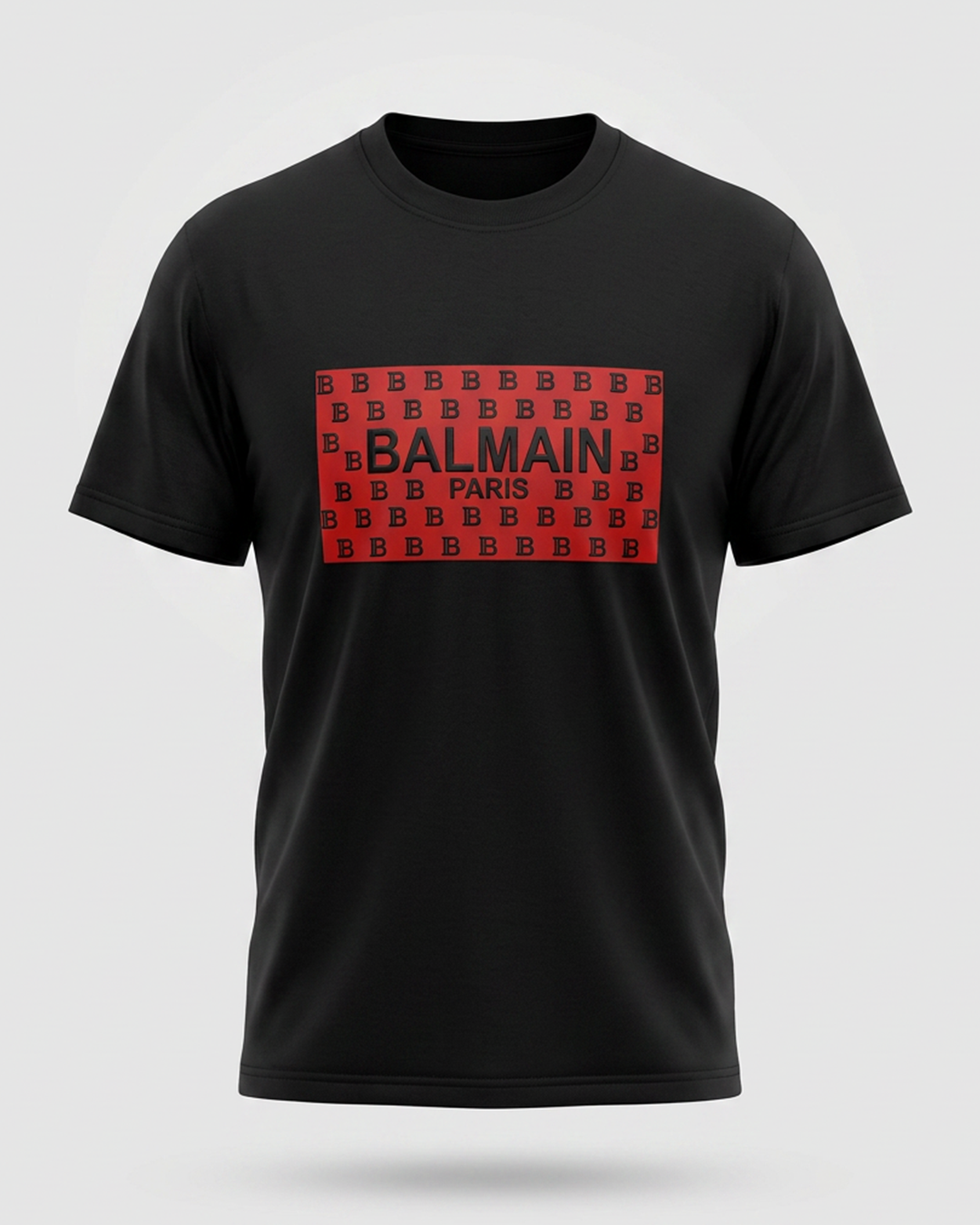 BALMAIN premium embroidered logo t-shirt