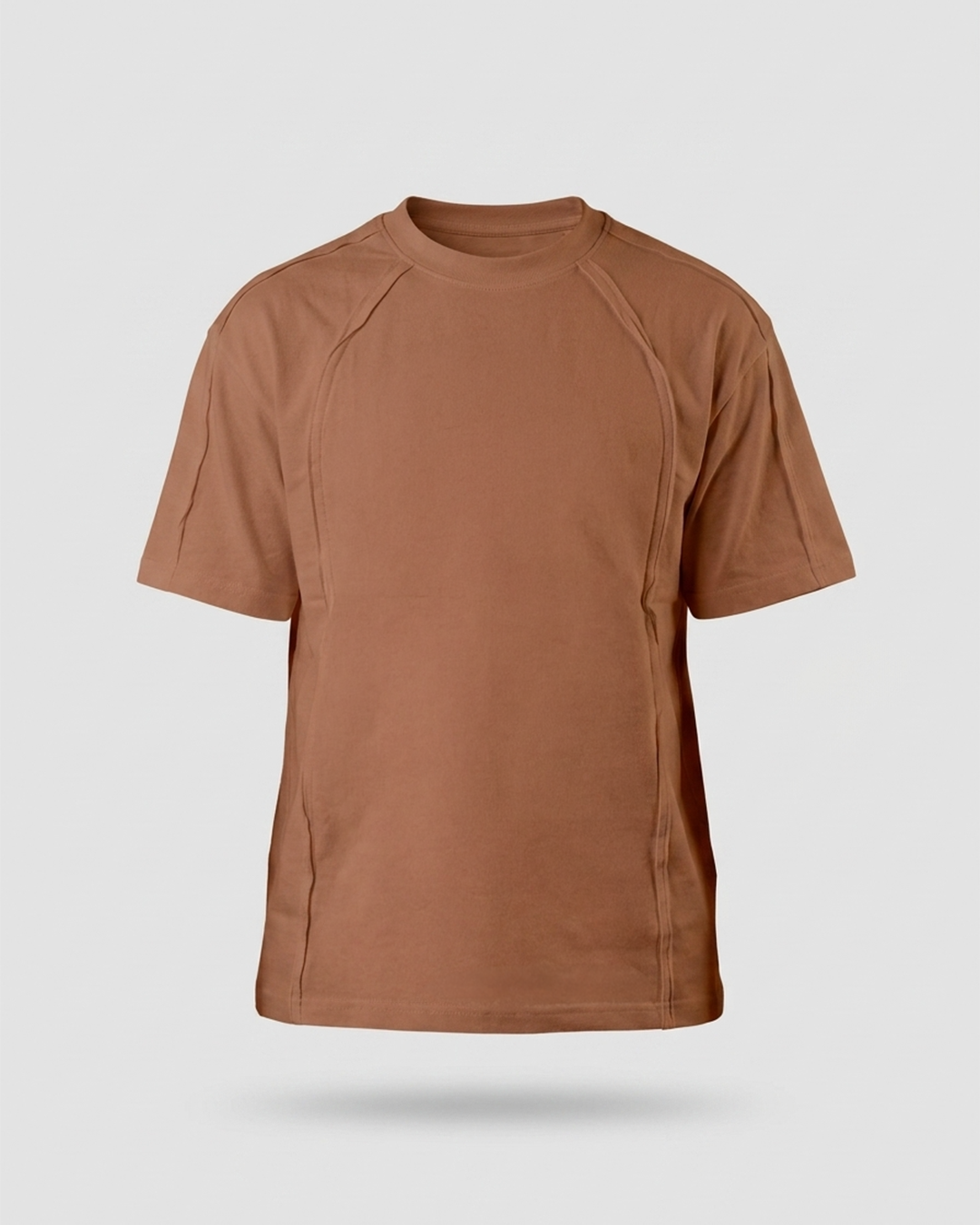 Essential basic t-shirt with stylish seam detail