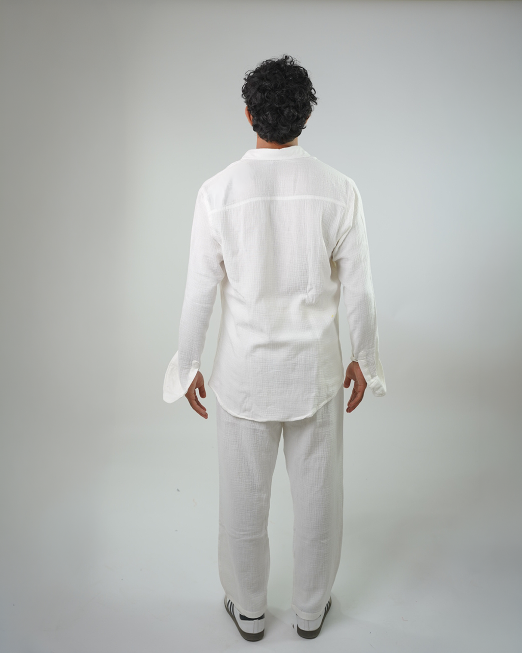Light Luxury Linen Textured Casual Set (2pcs)
