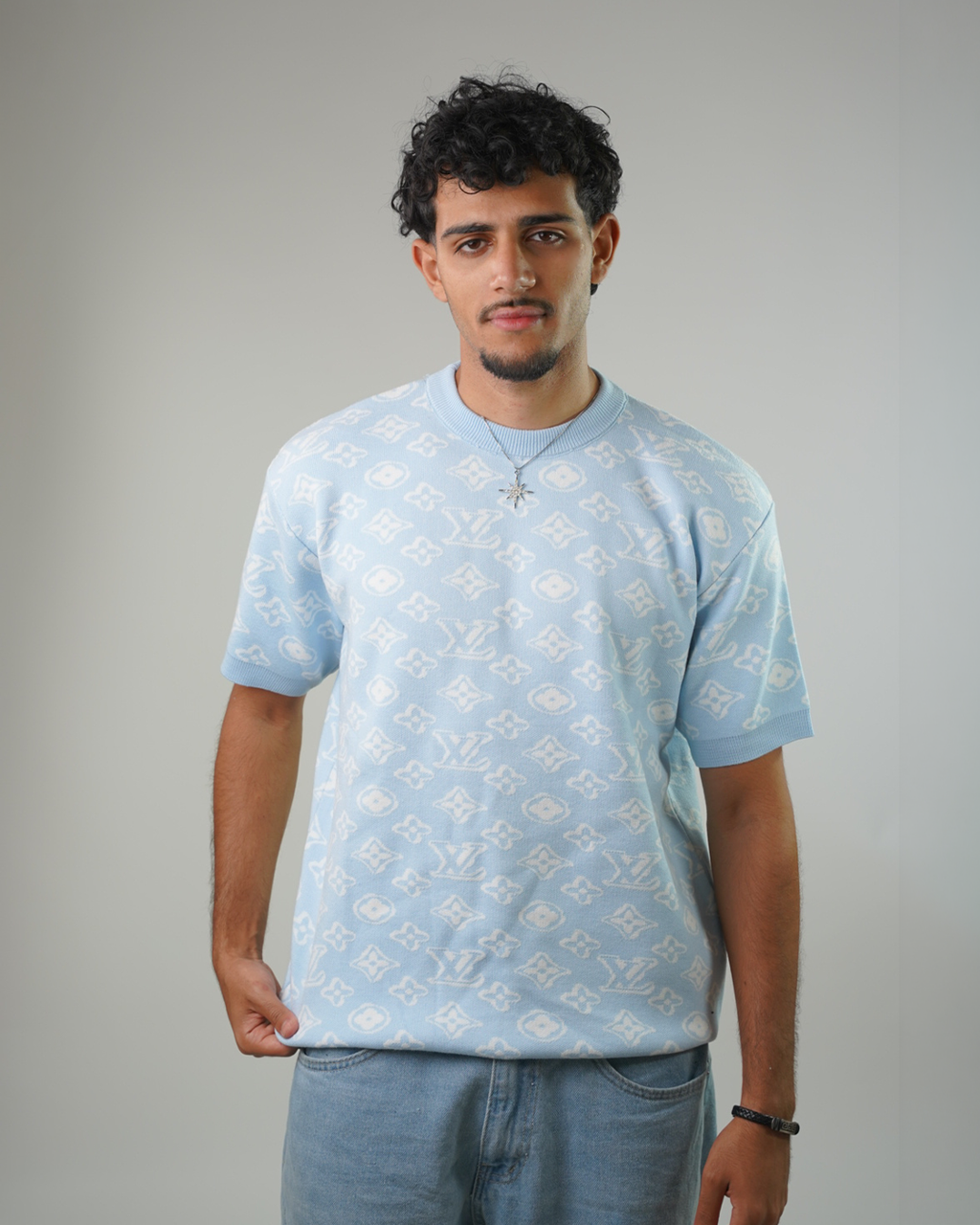 Louis Vuitton Crewneck Knitted T-shirt