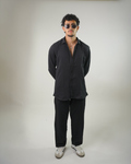 Light Luxury Linen Textured Casual Set (2pcs)